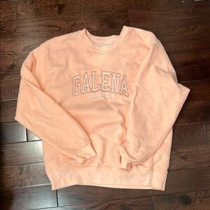 Peach Galena Sweatshirt